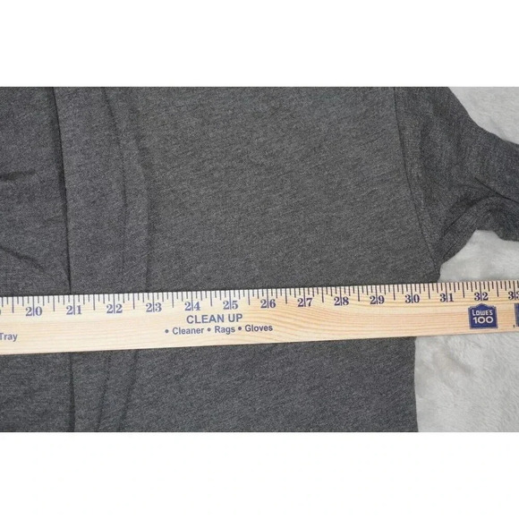 ATHLETA WOMEN'S CHARCOAL GRAY PURANA WRAP HOODIE SWEATSHIRT SWEATER Sz 1X - Picture 16 of 16